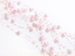 Perličky na silikóne ružové